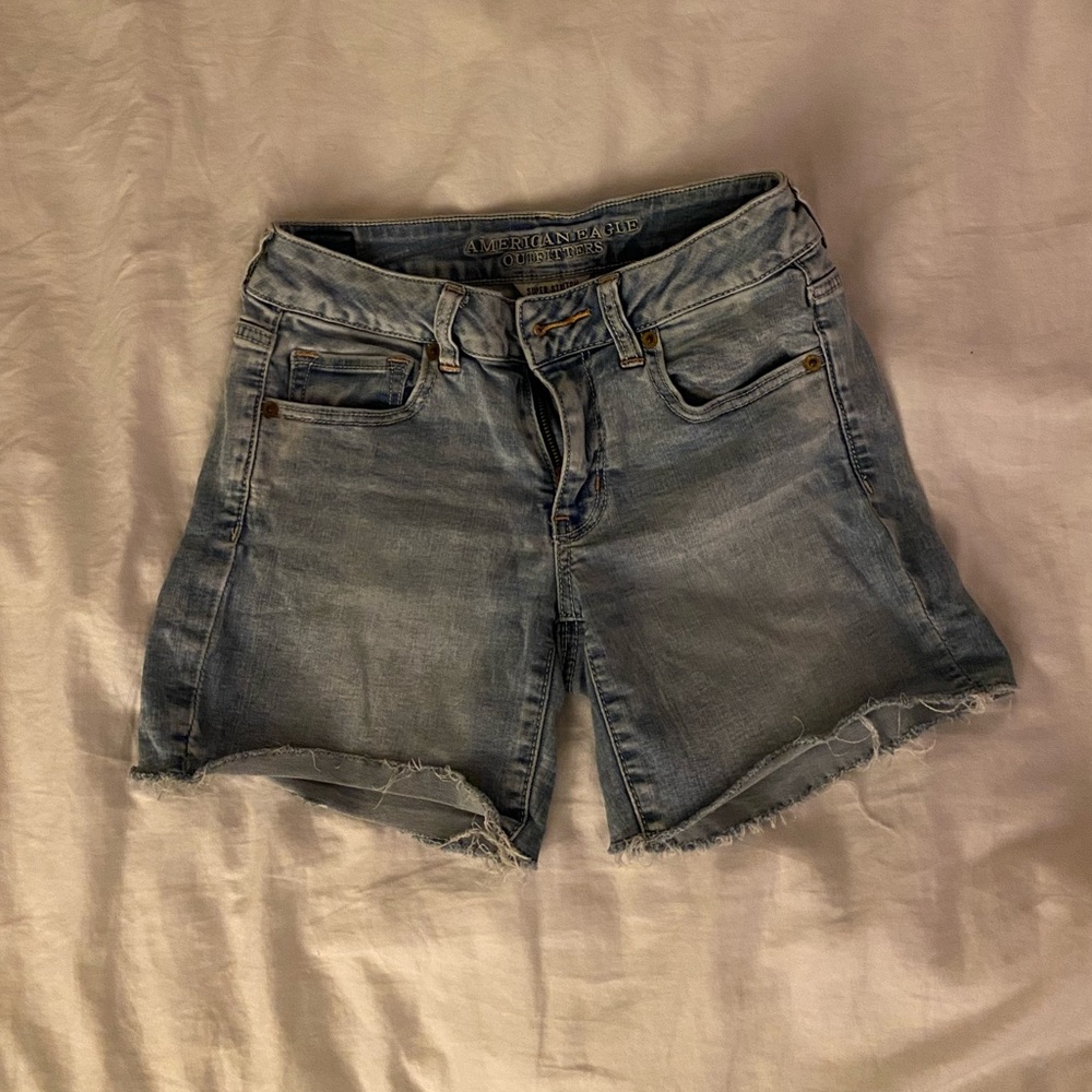 AE Super stretch Denim shorts